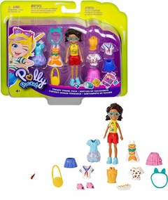 Boneca Polly Pocket Kit De Viagem - Mattel - A sua Loja de