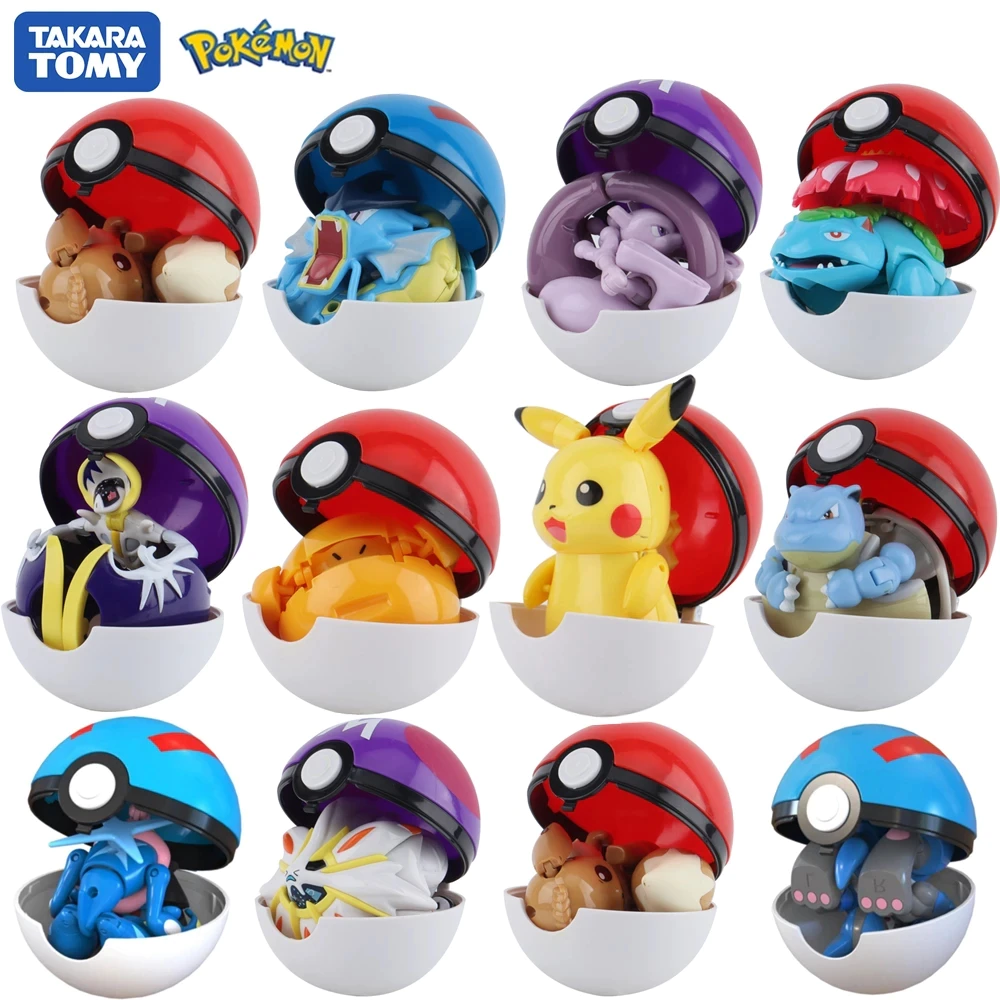 Conjunto Mini Bonecos Colecionáveis Pokémon Nintendo - Tomy