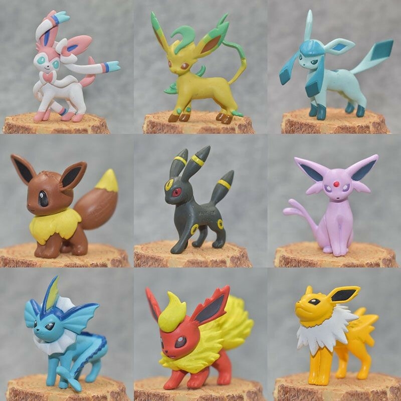 Eevee Evoluções Pelúcia Original Tomy 12cm Unidade Unidade