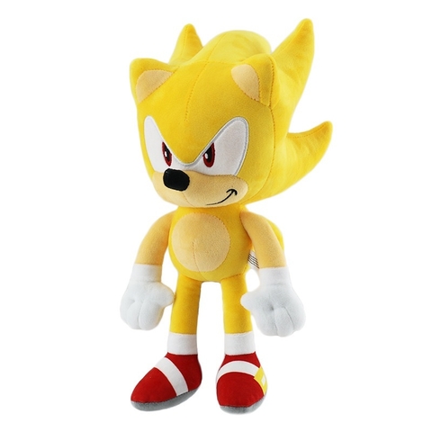 Pelúcia Personagem Sonic Silver Video Game