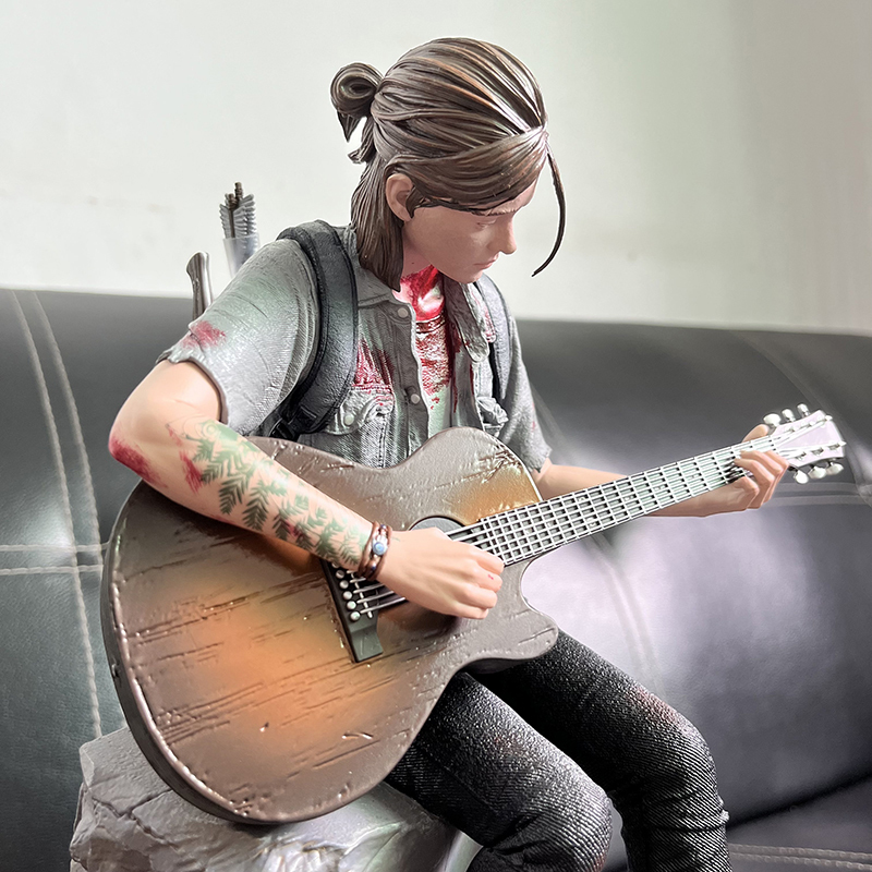 The Last Of Us Parte 2 Figura, Ellie Tocando Guitarra, Coleções de