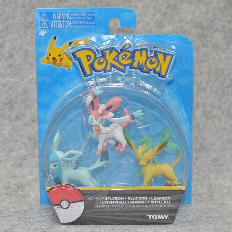 Kit 6 Boneco Pokémon Evoluções Eeevee - Tomy em Promoção na Americanas