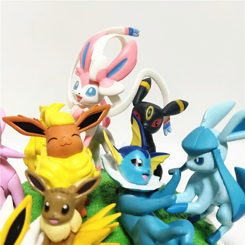 Pelúcia Turma Pokémon EEVEE SYLVEON (20 cm) - Importada