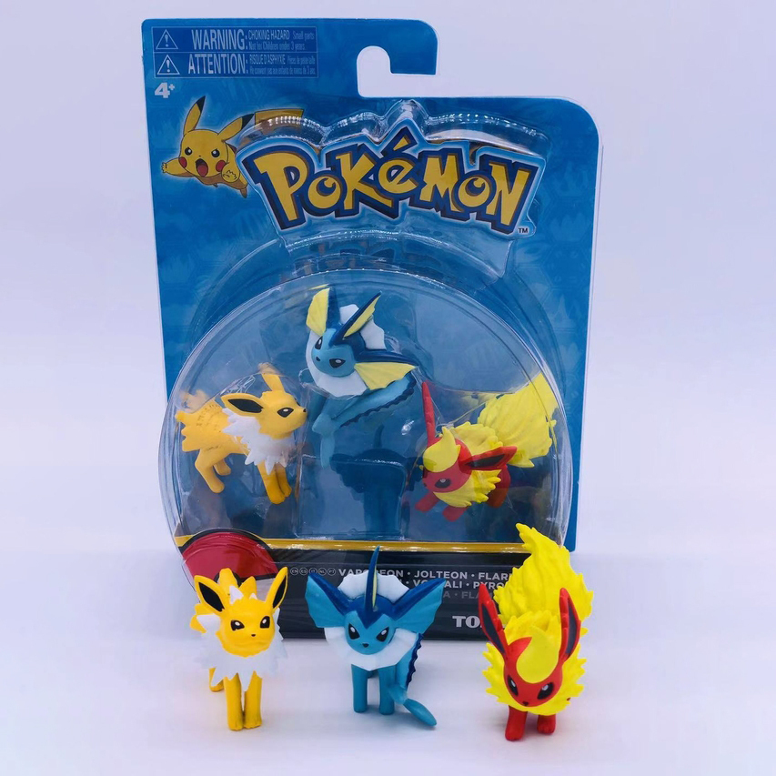 Kit 6 Boneco Pokémon Evoluções Eeevee - Tomy em Promoção na Americanas