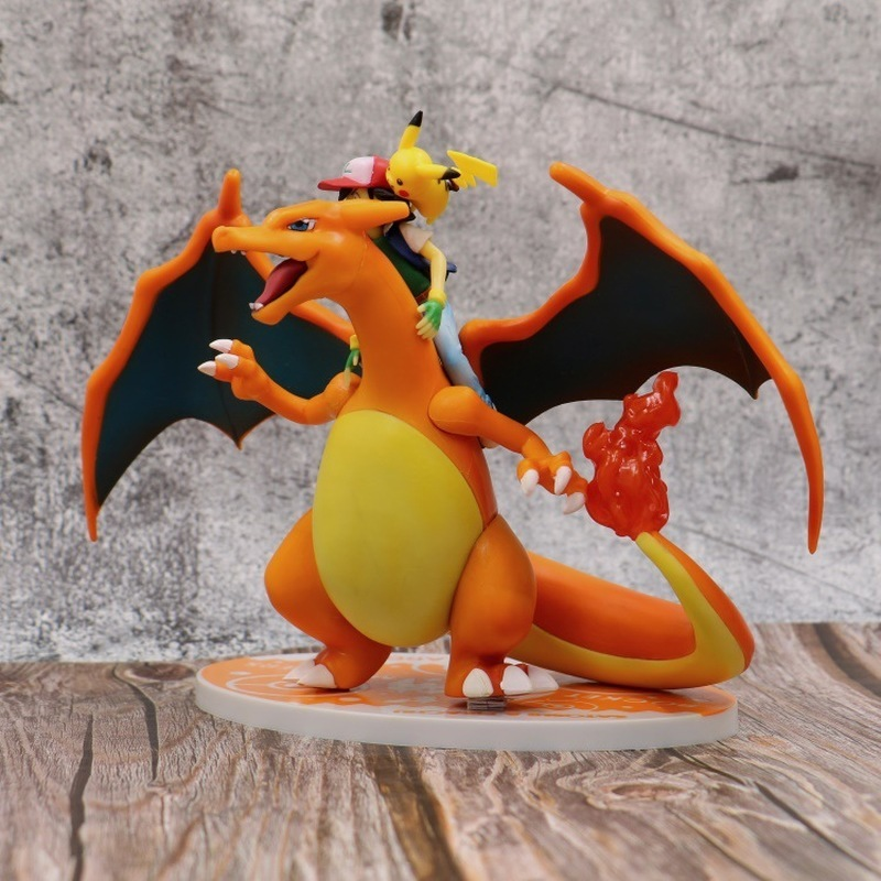 Pelucia Mew Boneco Pokemon Brinquedo Charizard Pikachu Ash em