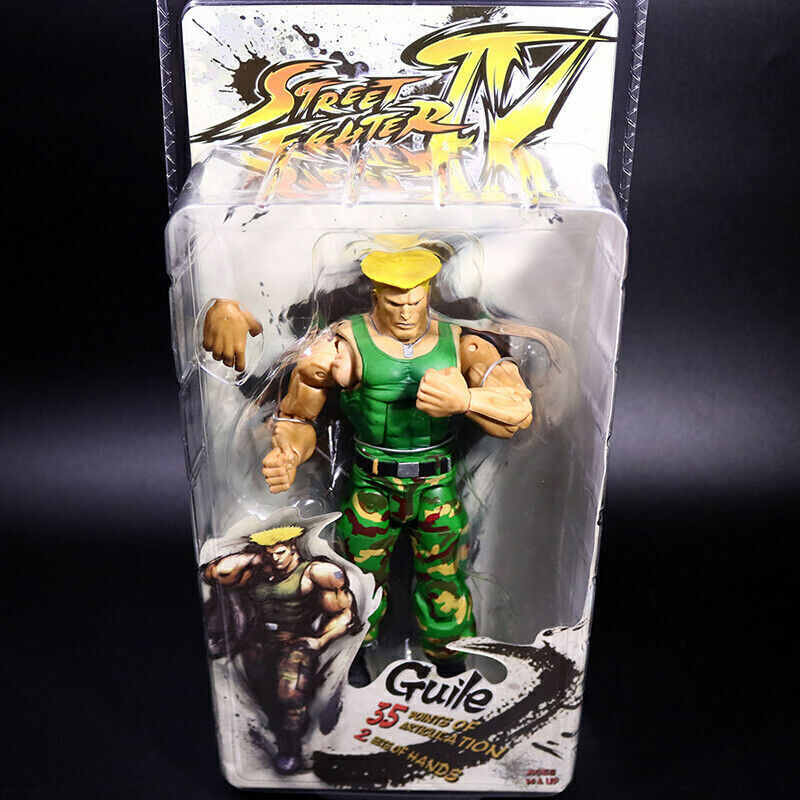 Street Fighter Guile Angel Toys Verde