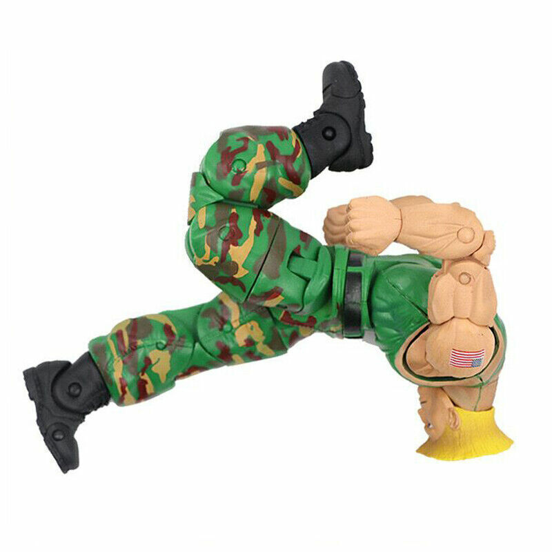 Street Fighter Guile Angel Toys Verde