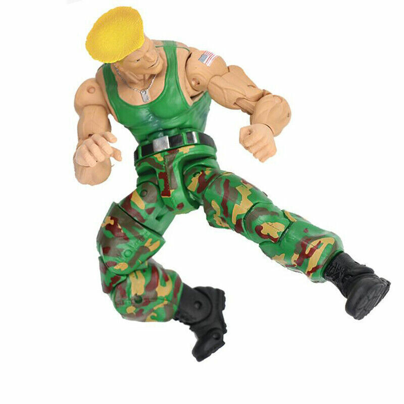 Boneco Guile - Street Fighter 4 (Series 2) - 20Th Anniversary