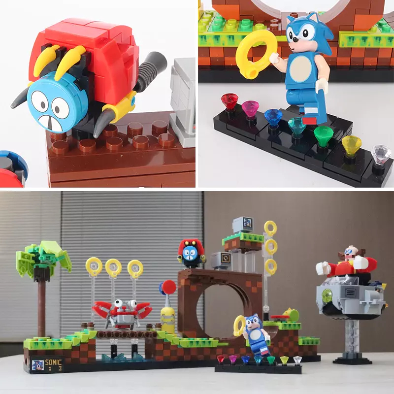 Compre sonic lego de alta qualidade com desconto e frete grátis no  AliExpress!