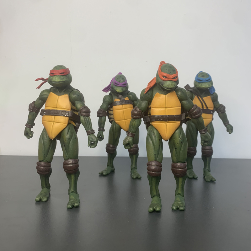 Action Figure Tartarugas Ninja Neca  Leonardo, Donatello, Michelangelo e  Raphael