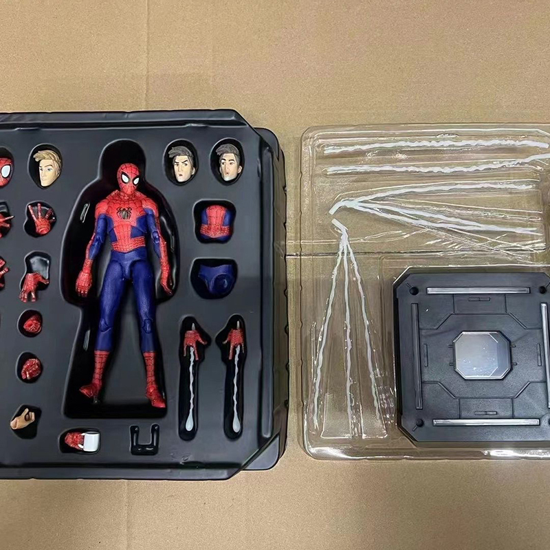 Brinquedo de Action Figure Homem-Aranha, Spiderman, Peter Parker, Figuras  de PVC, Modelo de coleção, Presente