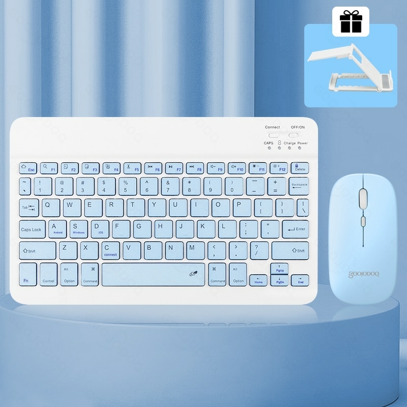Teclado Bluetooth para iPad Pro11 Mini Teclado Bluetooth Teclado y ratón  inalámbricos para Samsung Xiaomi Touchpad iPad Keyboards