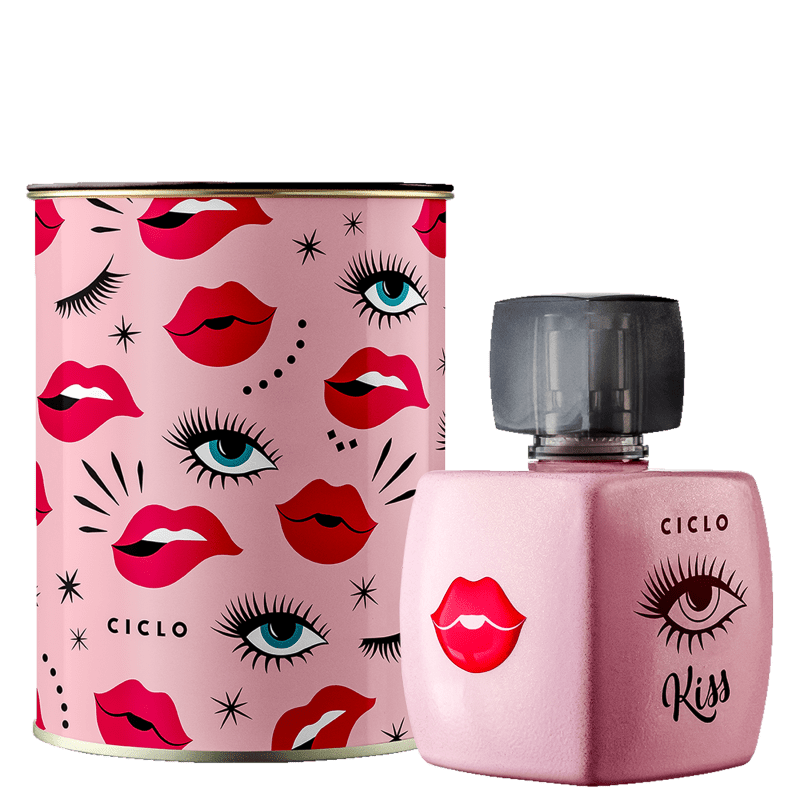 Perfume Feminino Ciclo Kiss 100ml Colônia