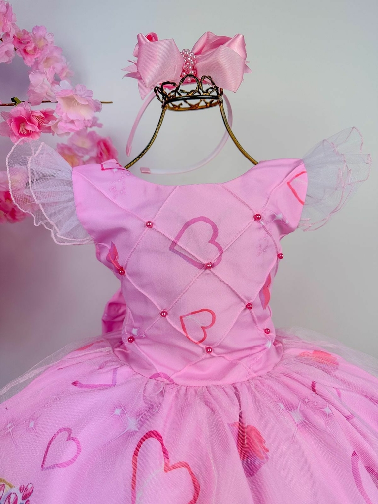 Vestido Infantil Temático Barbie Sereia - Bella Sofi