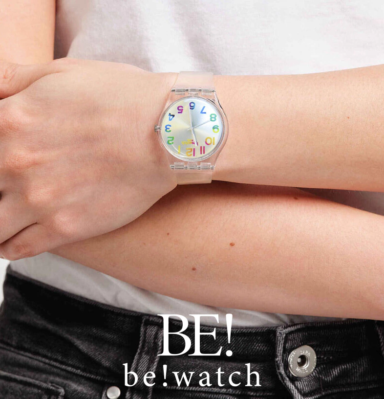 Relógio Transparente Analógico Bewatch 40 mm Colors