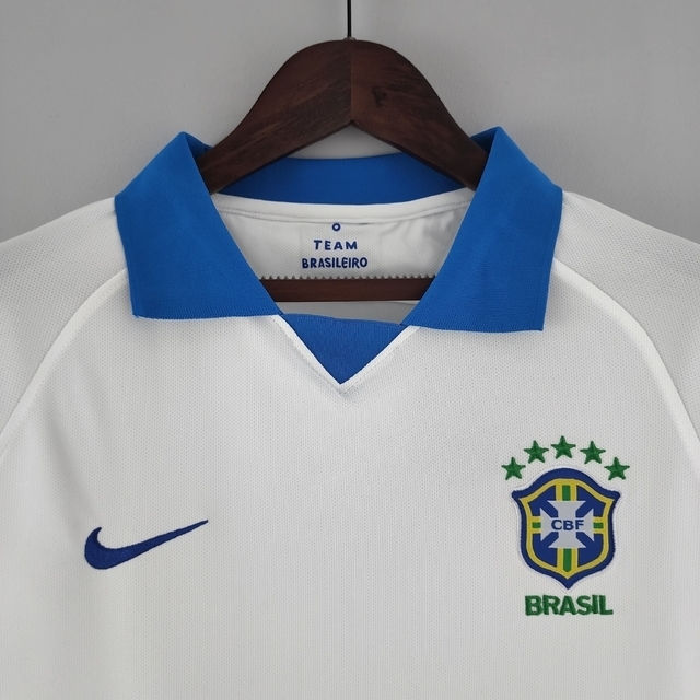 CAMISA NIKE INTERNACIONAL OFICIAL 2 2019/20 SEM NÚMERO FEMININA BRANCO