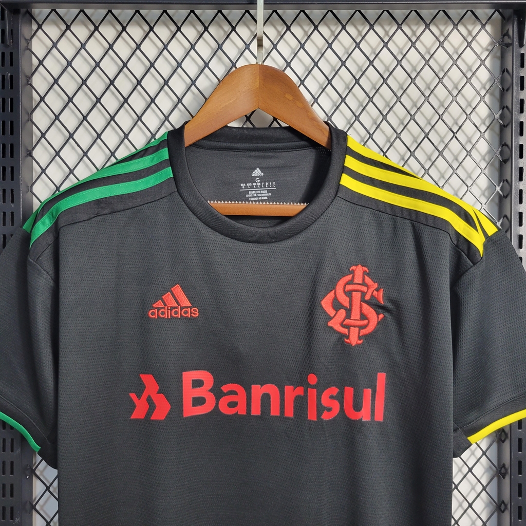 Adidas Camisa Internacional Iii Feminina 2023 Preto Verde