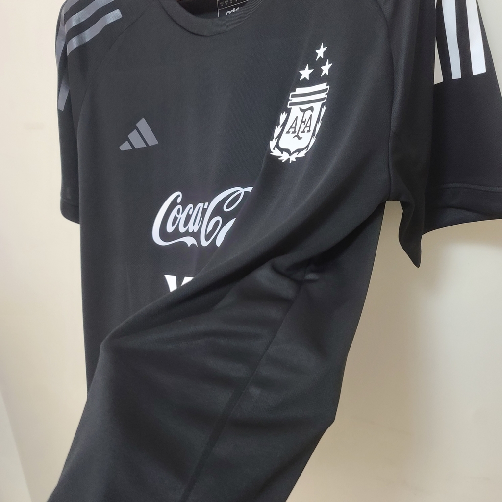 Camisa Pré Jogo Seleção da Argentina 22 adidas - Masculina