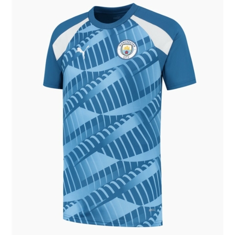 Arte Vetor Camisa Pré-Jogo Manchester City 2023-24