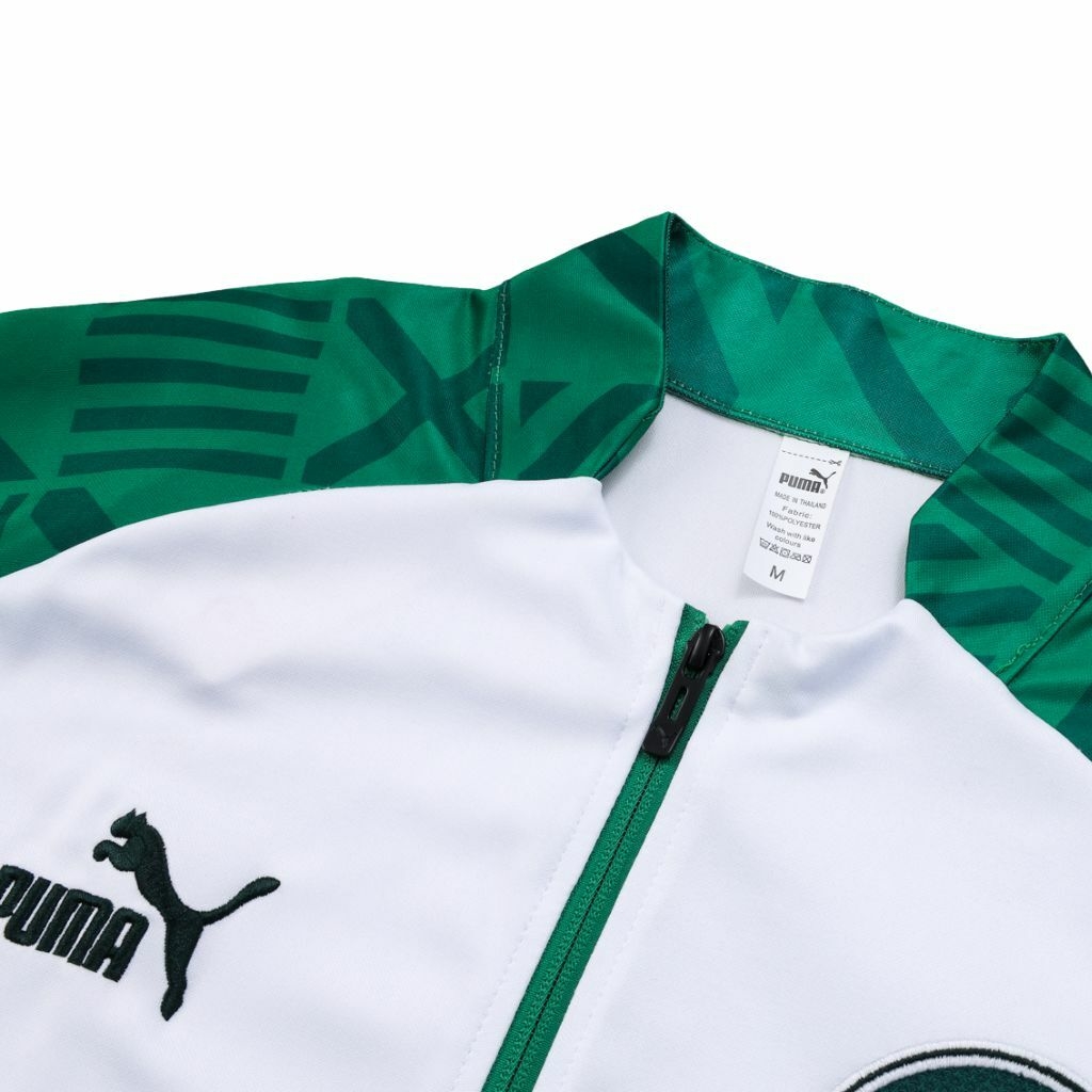 Camisa Pré Jogo Palmeiras 2023/2024 Branca Torcedor Puma Masculina