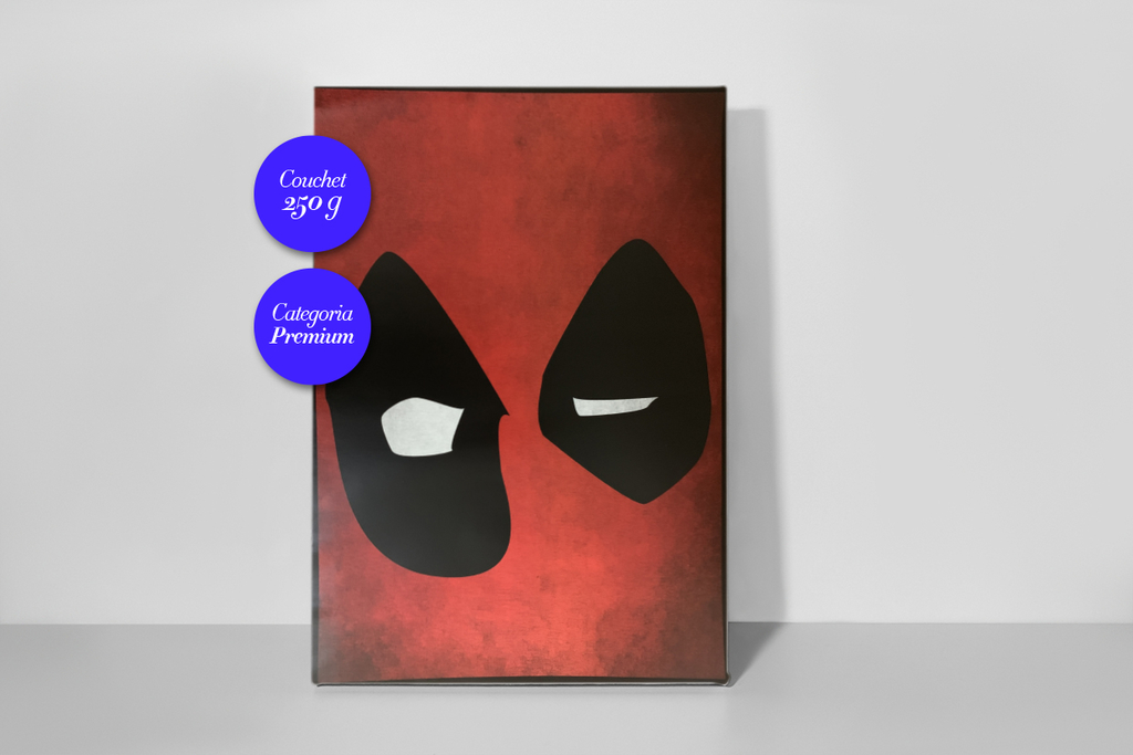 Quadros decorativos cartaz filme Super Herói Deadpool em Promoção