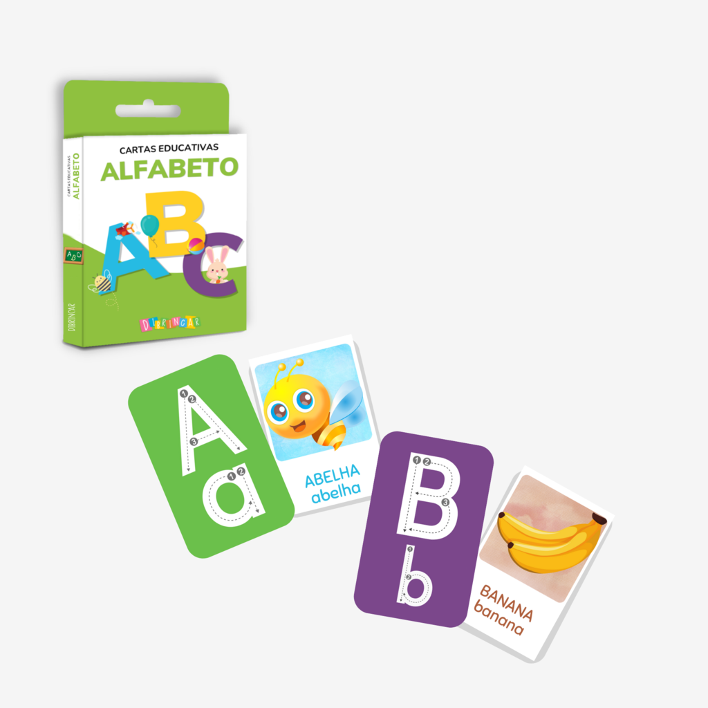 Hora de pintar alfabeto: jogo educativo