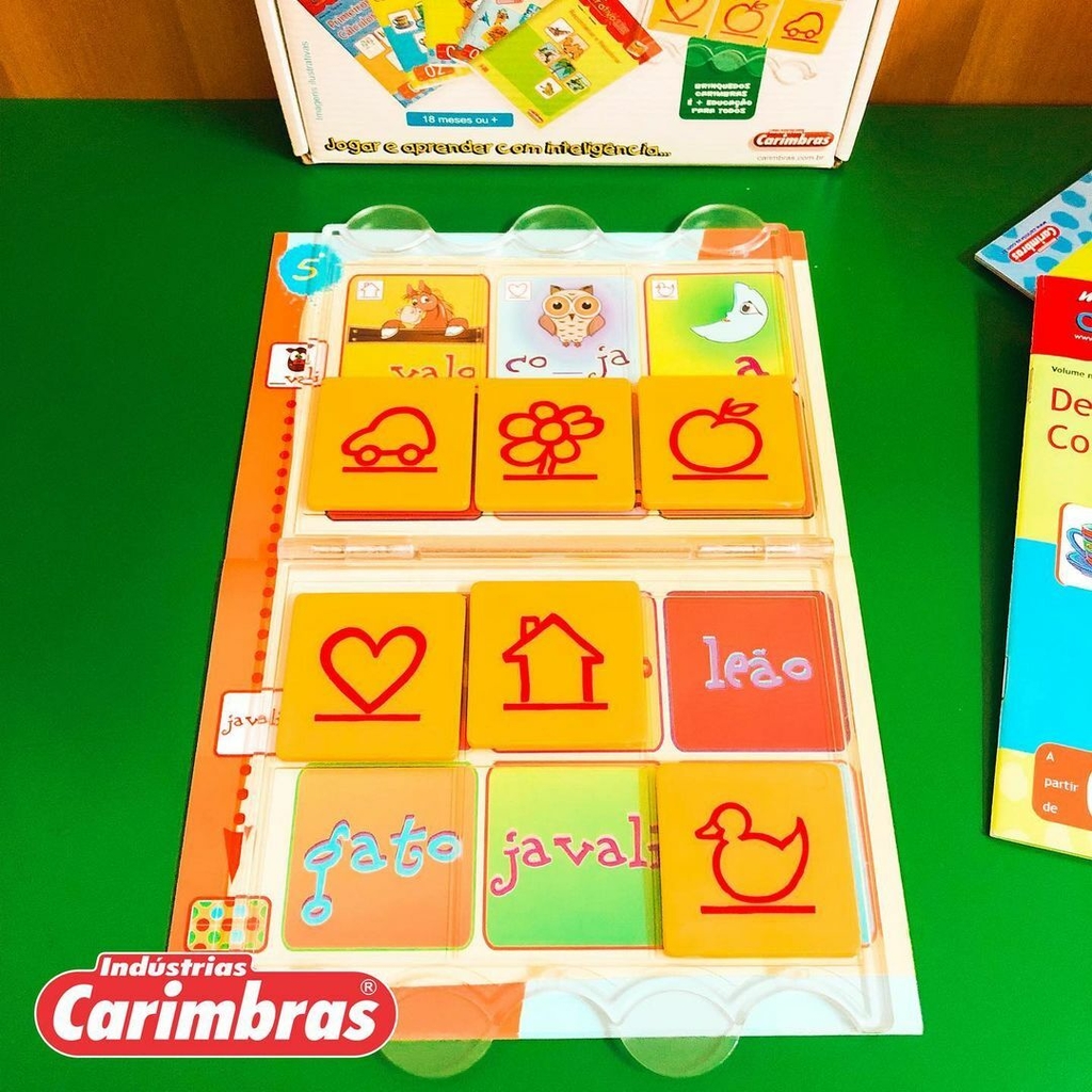 Kit Jogo Mini Criativo Luk + Blocos De Montar 120 Peças Carimbras