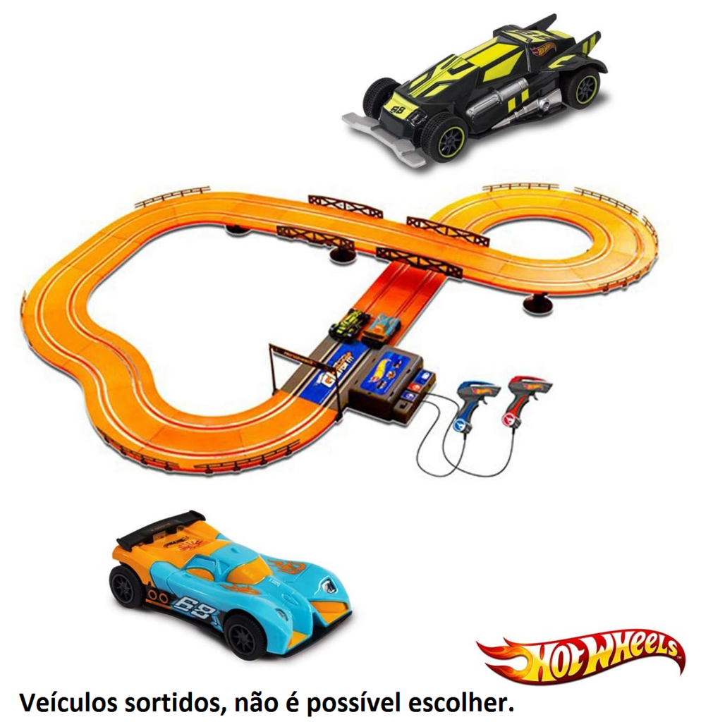 Pistas e Autoramas - Pista Hot Wheels - Posto de Bombeiros Super