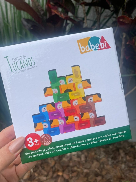 Joguinhos de Bolsa : Empilhe os Tucanos - Babebi - Jogos