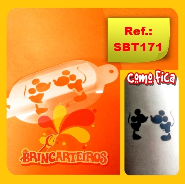 Stencil Mickey e Minnie Comprar em BrincArteria