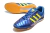 Chuteira Adidas Top Sala Futsal - Azul escuro/Amarelo/Marrom - Marca Esportiva - Loja Especializada em Chuteiras