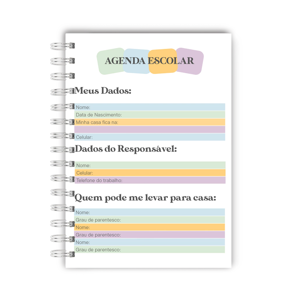 Agenda Escolar A5 1 DPF