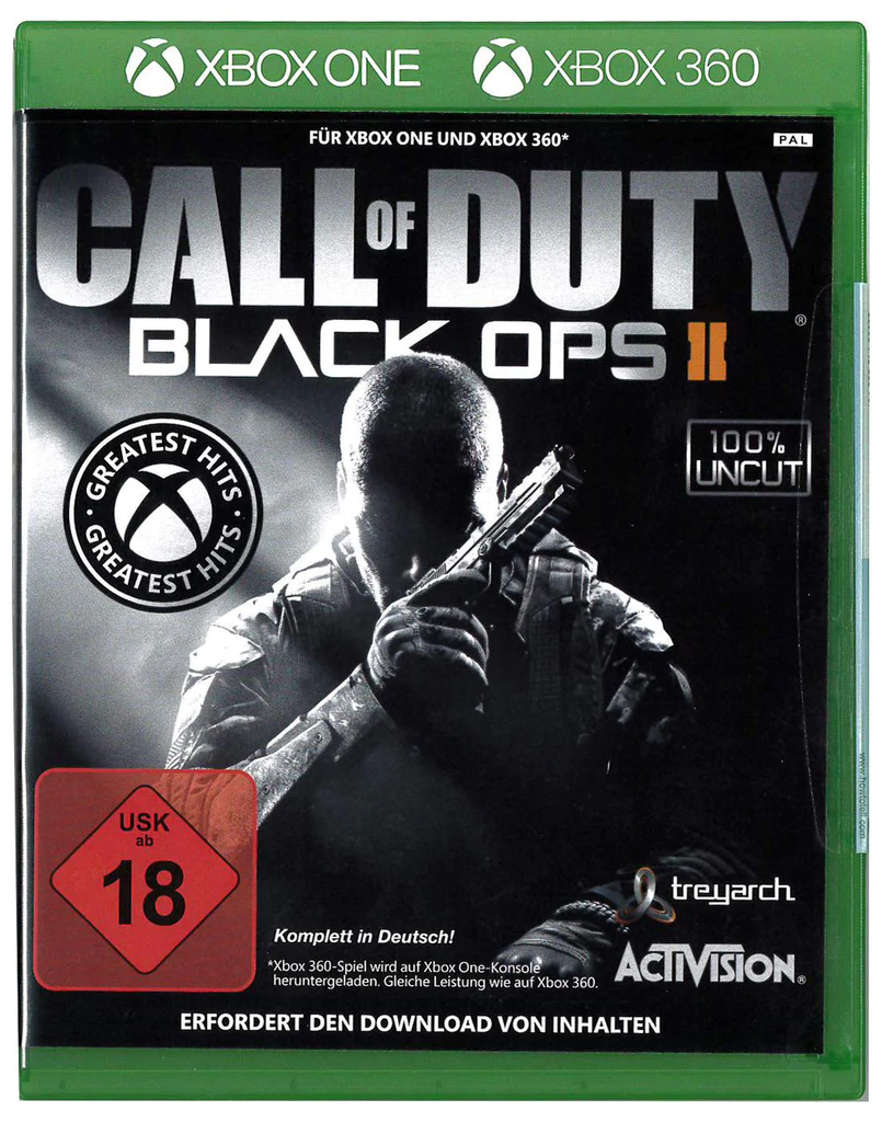 Call Of Duty Black Ops II Xbox 360 #1 (Com Detalhe) (Jogo Mídia