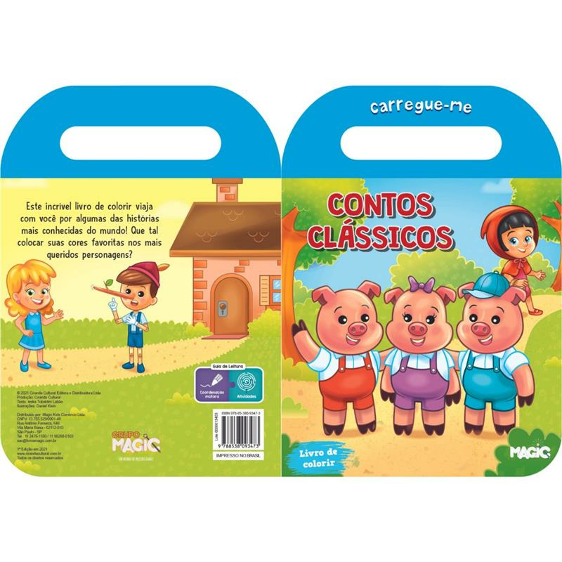 Livro Para Colorir - Carregue-me - Peppa Pig - Magic Grupo