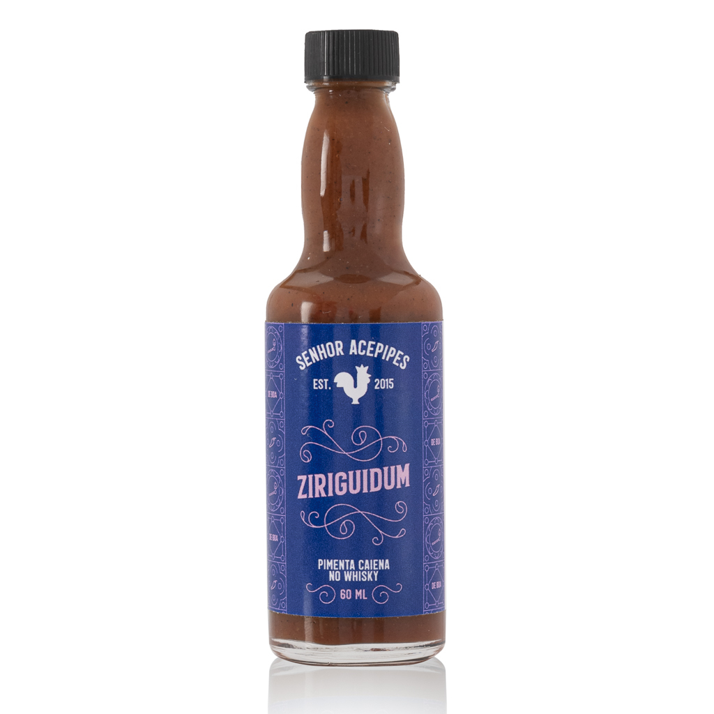 Ziriguidum - Molho de Pimenta Caiena com Whisky