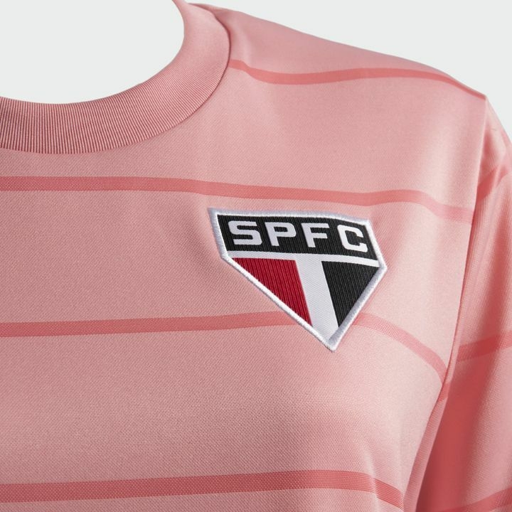 Camisa Adidas São Paulo 2021/22 Feminina - Outubro Rosa