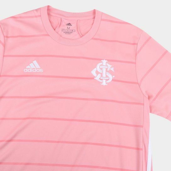 Camisa Internacional 2021 Feminina Outubro Rosa Adidas