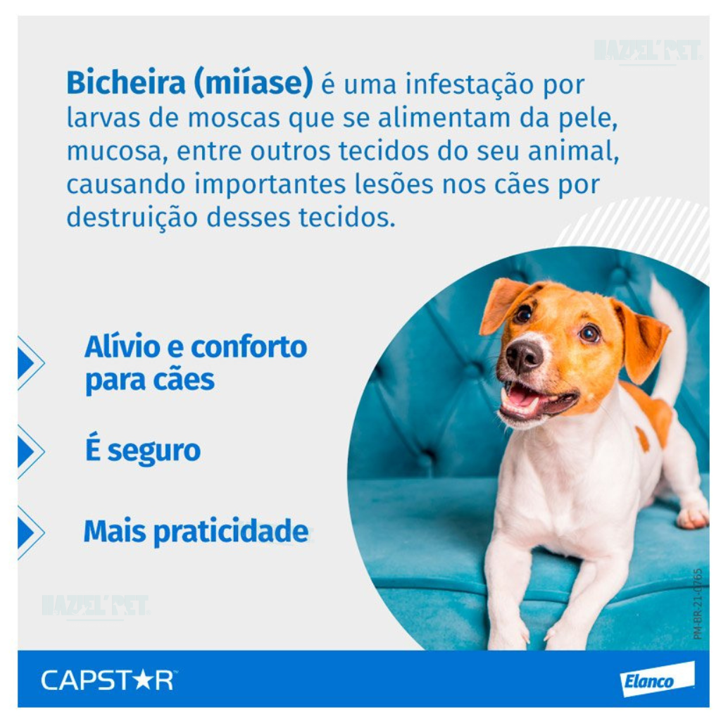 Comfortis 270mg 4,5 a 9kg - Elanco - Antipulga e Carrapaticida