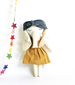 Muñeca elefanta con turbante