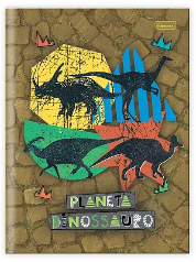 Caderno de Desenho Dinossauro