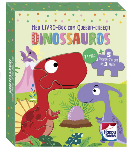 Dinossauros Livro de Quebra-Cabeça : On Line Editora, On Line