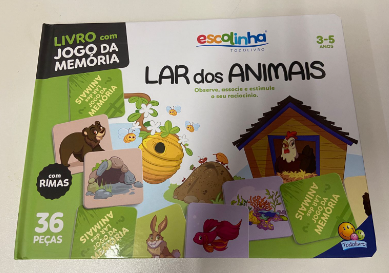 Livro Infantil 4 a 6 Anos - Escolinha Domino Animais 2 Jogos 28