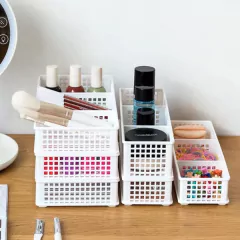 Organizador De Cajones Plástico Con Divisiones Móviles Rectangular