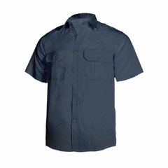 Camisa Manga Corta cuello Corbata Azul T:46-50 (4120601)