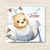 Livro do bebê personalizado Urso aviador baby