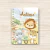 Livro do bebê personalizado Savana