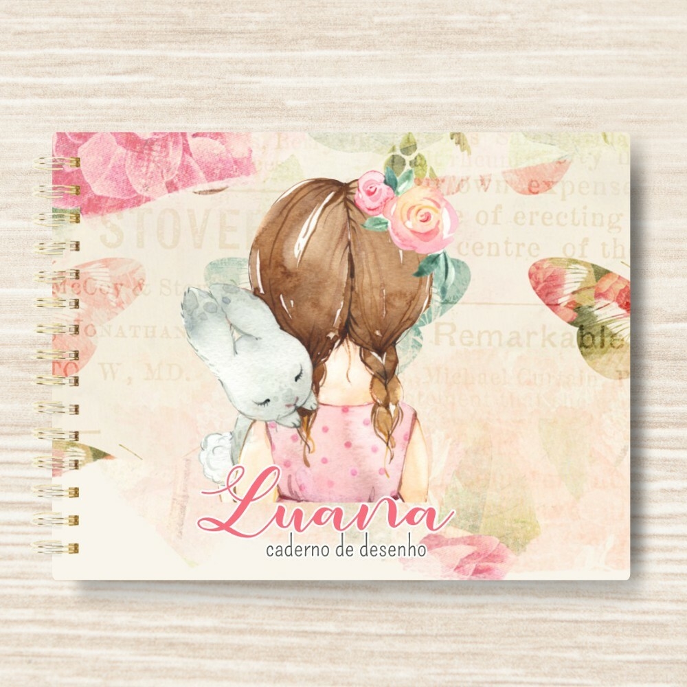 caderno desenho de cria