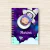 Caderneta de saúde personalizada Astronauta lilás