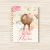 Caderneta de saúde personalizada Menina floral cute