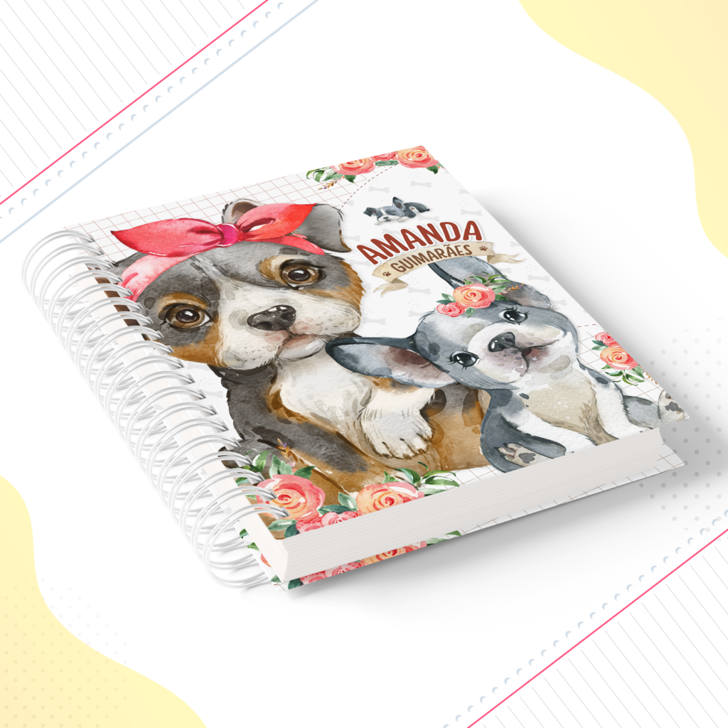 Agenda Permanente - Capa Kawaii Fofo